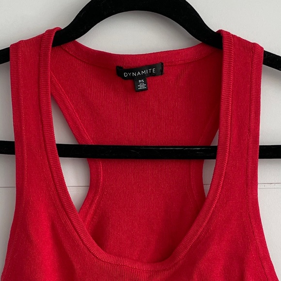 Dynamite size small knit tank, never worn. Excellent condition! - Picture 2 of 2